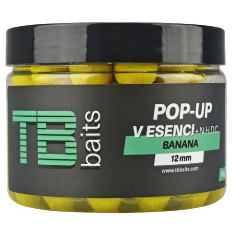 TB Baits Plávajúce Boilie Pop-Up Banana + NHDC 65 g 16mm